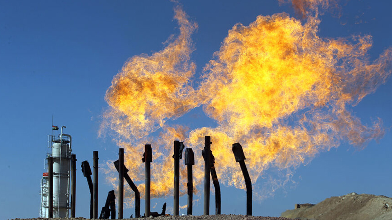 A picture shows excess flammable gasses burning from gas flares at the Havana oil field, west of the multi-ethnic northern Iraqi city of Kirkuk, October 17, 2017. (Photo: Ahmad Al-Rubaye/AFP)